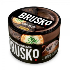 Табак для кальяна Brusko Medium 50 гр (Чай Пуэр)